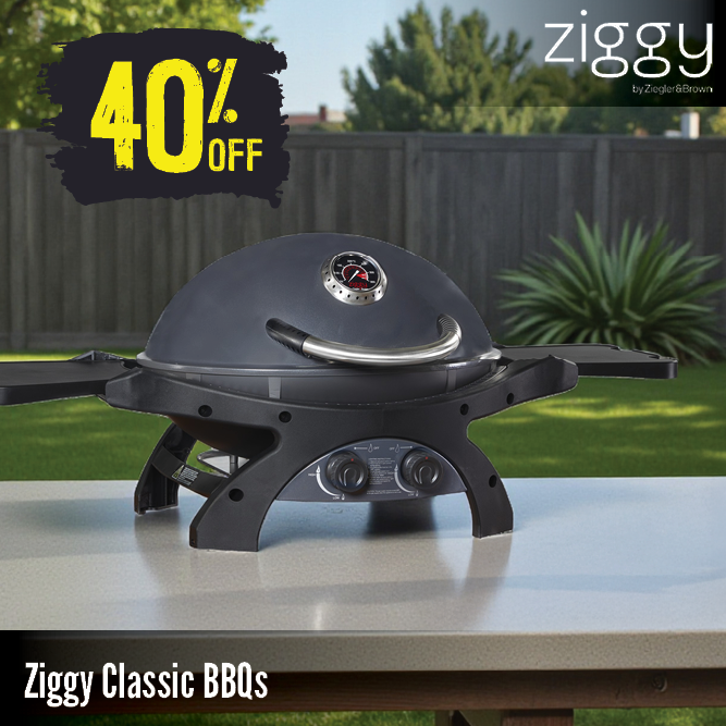 40% Off Ziggy Classic BBQs | Shop Now